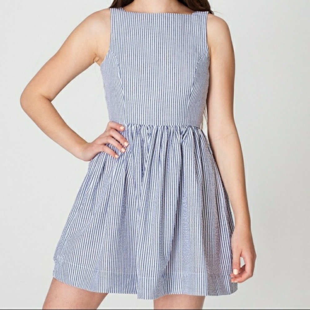 American apparel button back sun dress